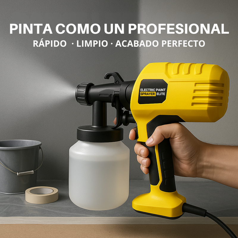 Pistola de pintar eléctrica W400 Elite – acabado profesional sin esfuerzo