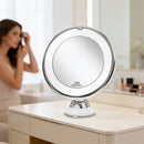 Espelho LED com Aumento – Maquilhagem Perfeita em Casa